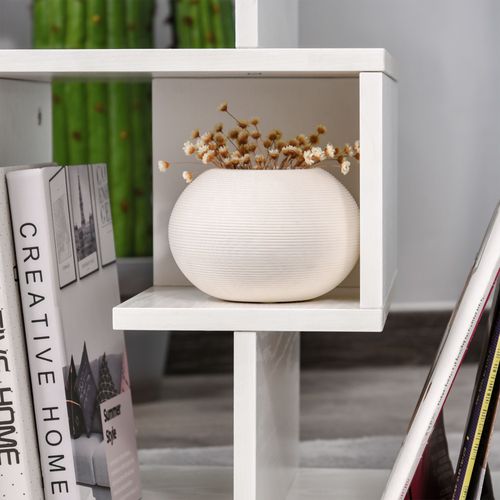 3-Tier Side End Table Open Shelves Storage Coffee Book Magazine Desk