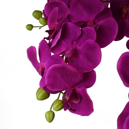 150cm Giant Purple Orchid Plant Artificial 189 flowers REAL TOUCH